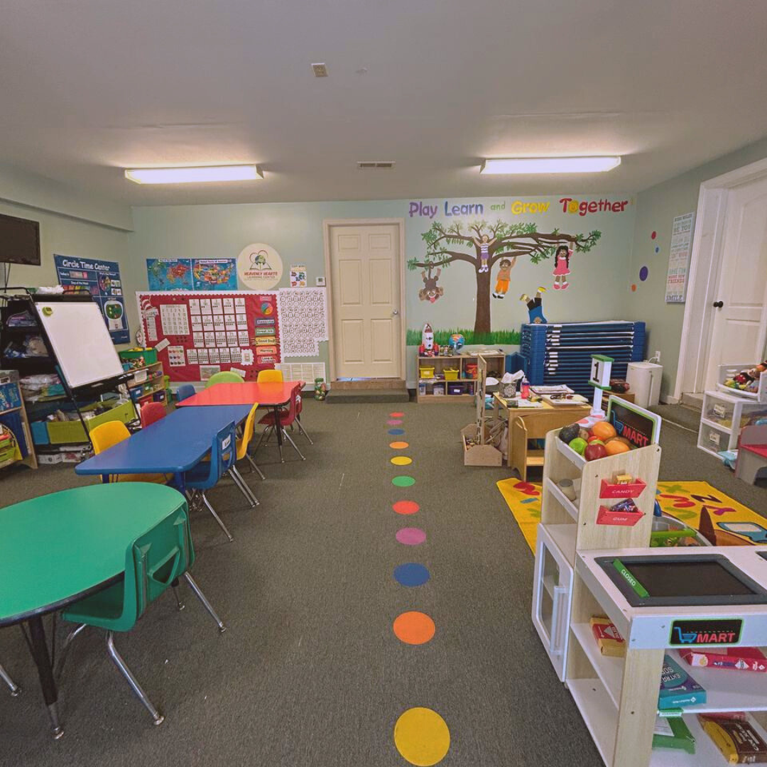 Children learning and playing together